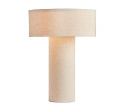 Carver Linen Table Lamp (24.5&quot;)