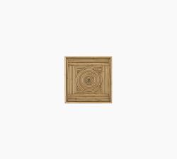 Clement Square Rattan Accent Table (10&quot;)
