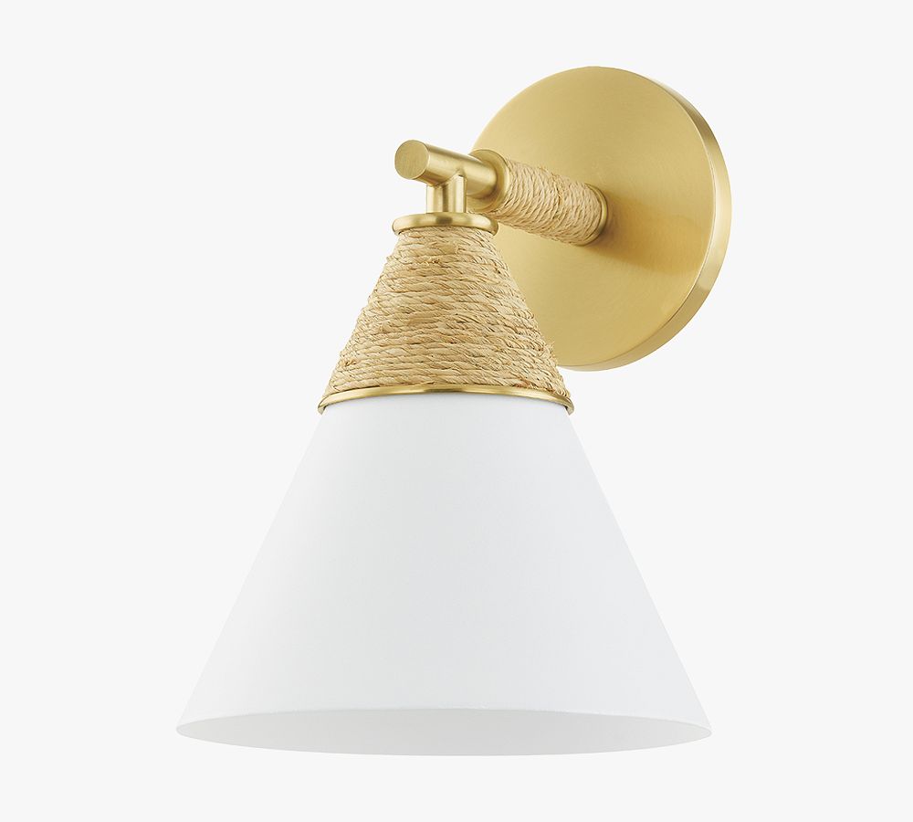 Micah Woven Sconce (8&quot;)