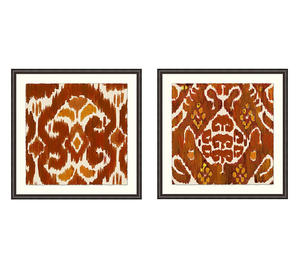 Collector Textile Framed Print