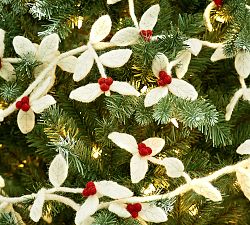 Felt Holly Garland