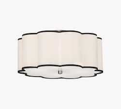 Tess Scalloped Flush Mount (16&quot;-24&quot;)