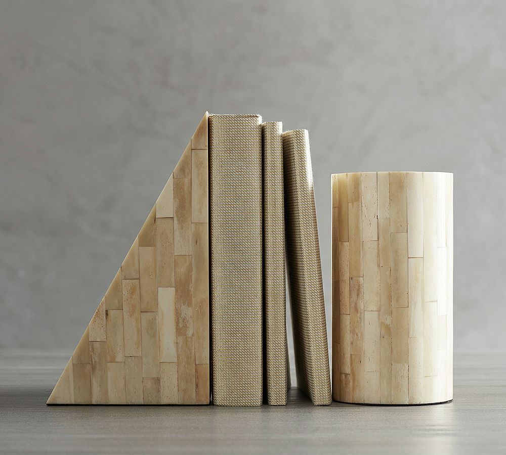 Sculptural Bone Bookends