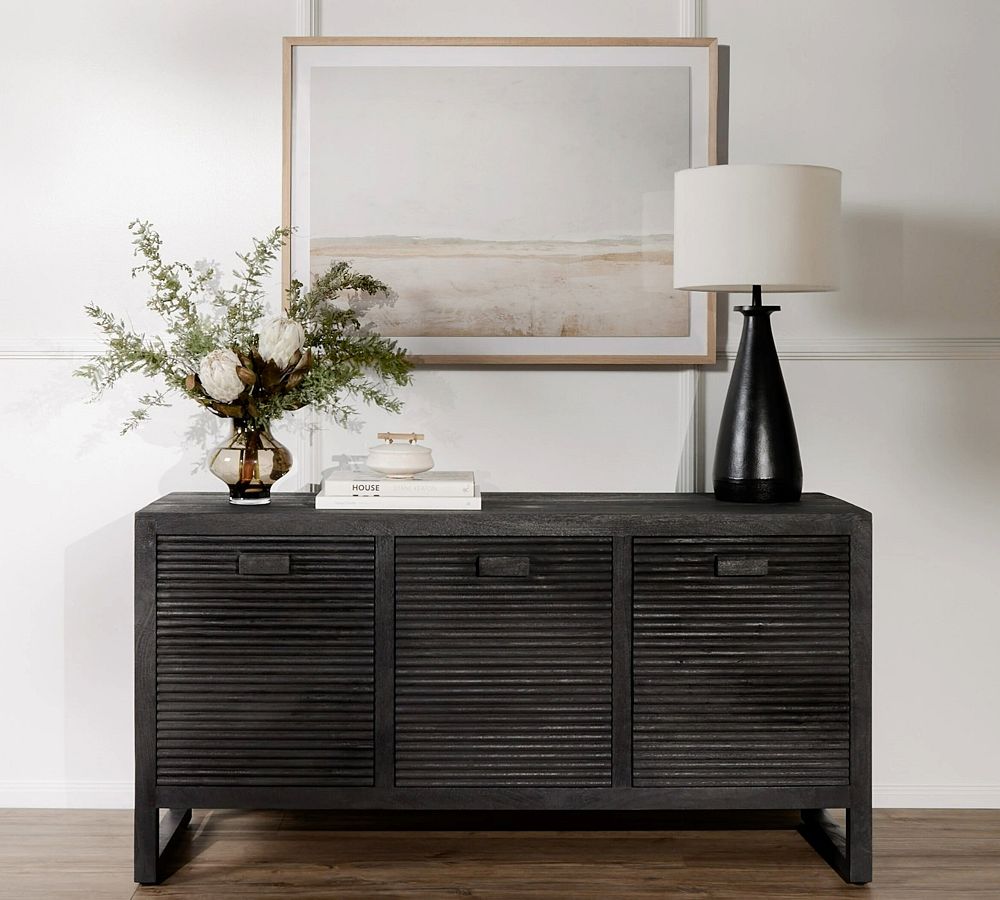Fairley Metal Table Lamp with Linen Drum Shade (28&quot;)