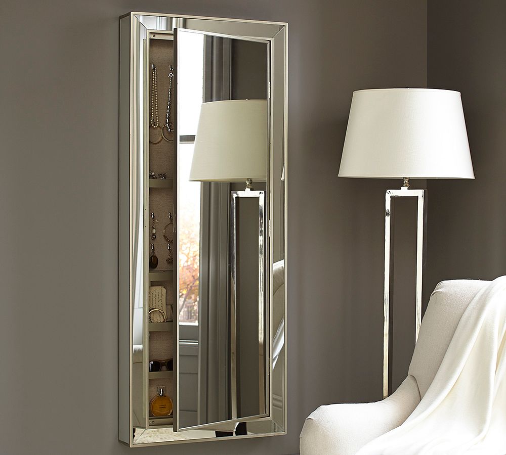 Park Mirrored Jewelry Closet