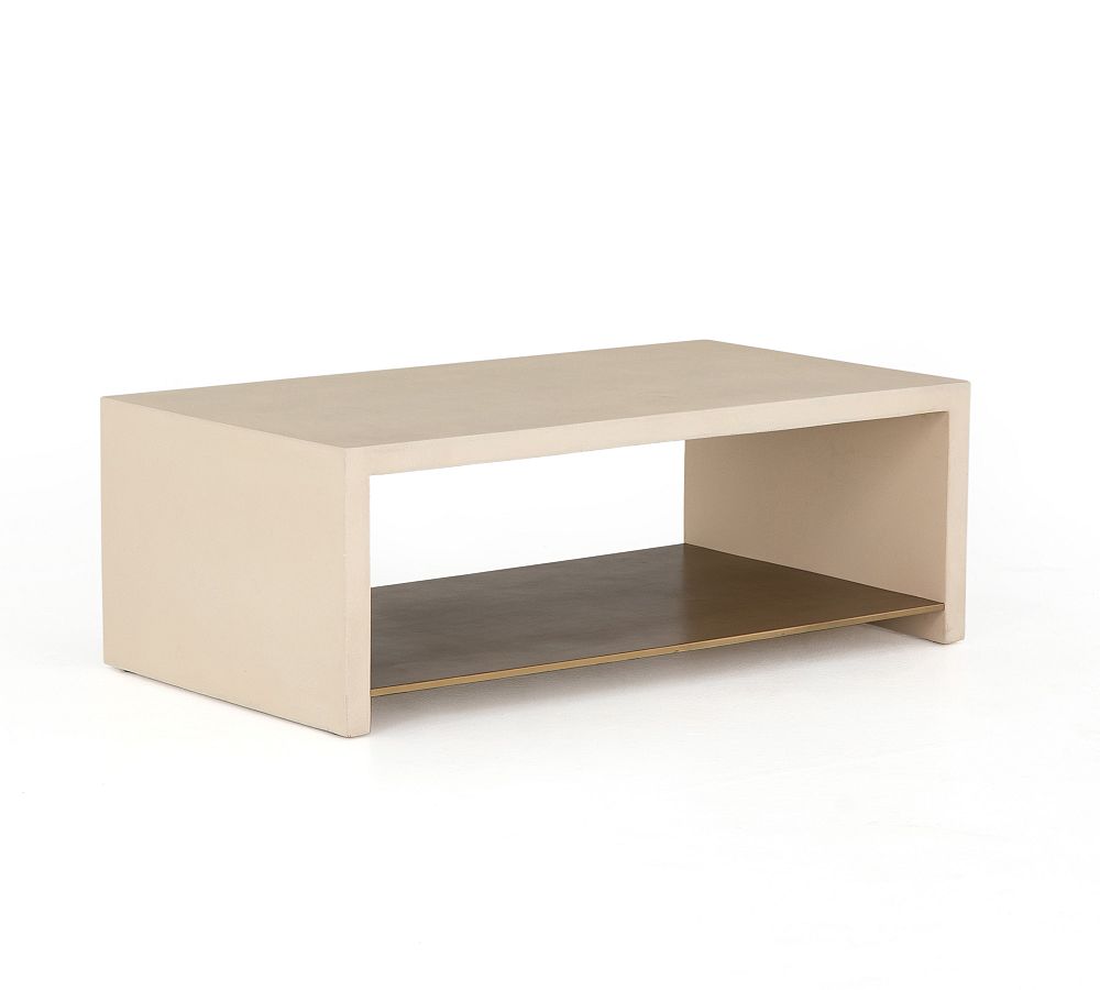 Concrete Rectangular Coffee Table (48&quot;)