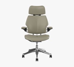 Humanscale&#0174; Freedom Leather Desk Chair