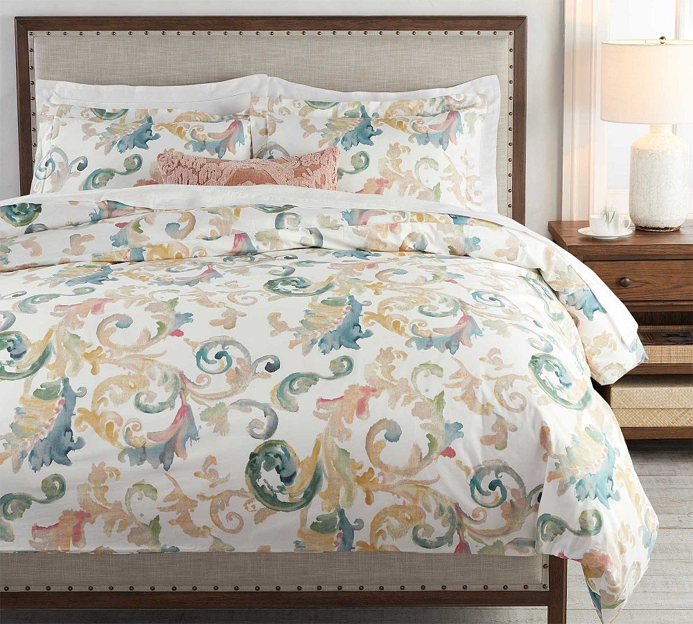 Claudia Organic Cotton Duvet Cover &amp; Shams