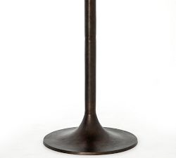 Collier Metal Round Bar Height Outdoor Dining Table (32&quot;)