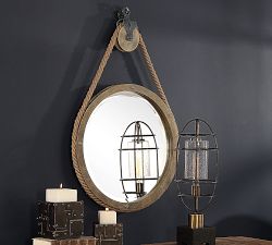 Caspian Round Mirror