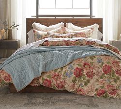 Marla Floral Print Cotton Duvet Cover