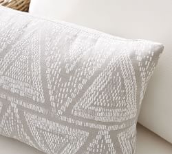 Sunbrella&#0174; Woven Triangles Outdoor Pillow