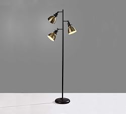 Alden Iron Triple Head Floor Lamp (65&quot;)