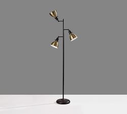 Alden Iron Triple Head Floor Lamp (65&quot;)