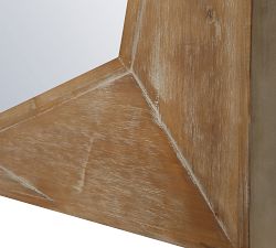 Geo Wood Rectangular Wall Mirror