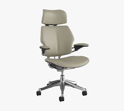 Humanscale&#0174; Freedom Leather Desk Chair