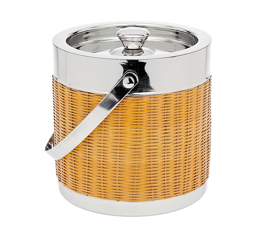 Amafli Rattan Ice Bucket