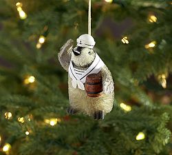 Bottlebrush Penguin Ornament