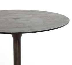 Collier Metal Round Bar Height Outdoor Dining Table (32&quot;)