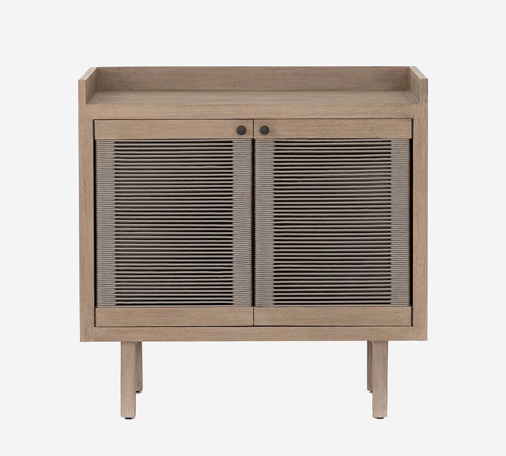 Kelley Teak Outdoor Storage Cabinet