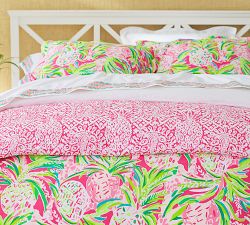 Lilly Pulitzer Alotta Colada Reversible Percale Duvet Cover