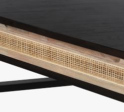 Dolores Cane Corner Desk (40&quot;)