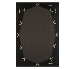 Geo Wood Rectangular Wall Mirror