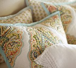 Quinn Wholecloth Quilt &amp; Shams