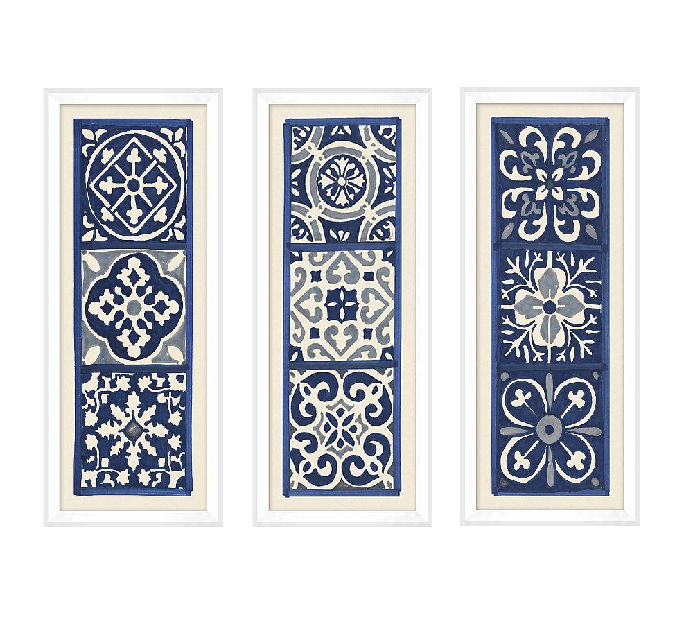 Santorini Tile Prints