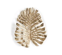 Metal Palm Leaf Wall Sculpture