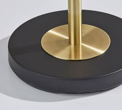 Nausica Ribbed Glass Floor Lamp (58&quot;)