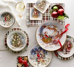 Nostalgic Santa Cookie Platter
