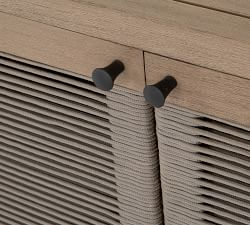 Kelley Teak Outdoor Storage Cabinet