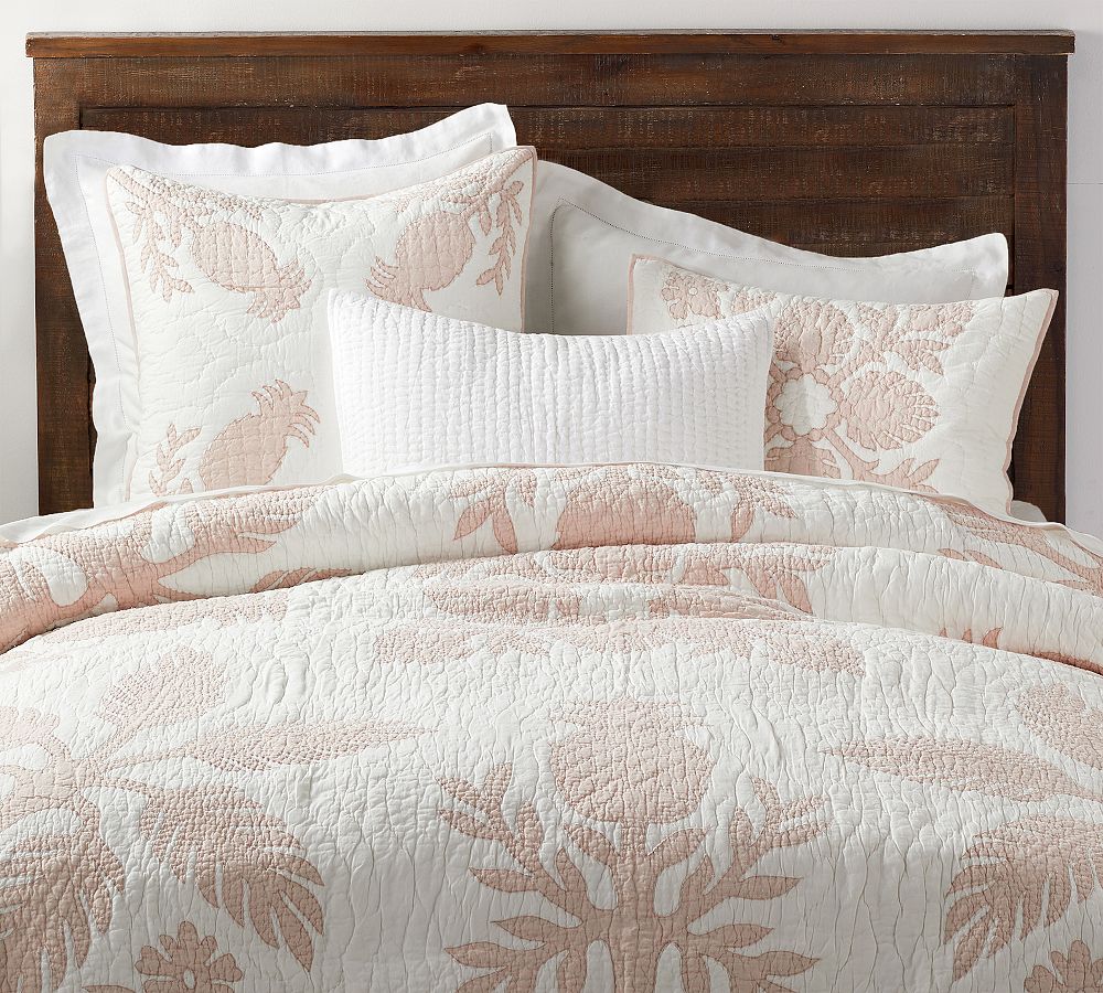 Leilani Tropical Cotton Quilt &amp; Shams