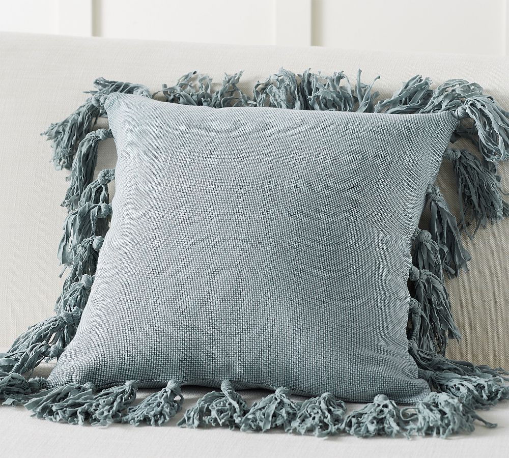 Tassel Knot Pillow Cover