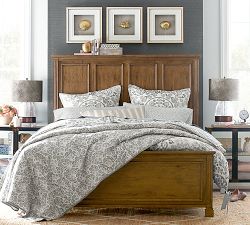 Ana Medallion Cotton Linen Duvet Cover