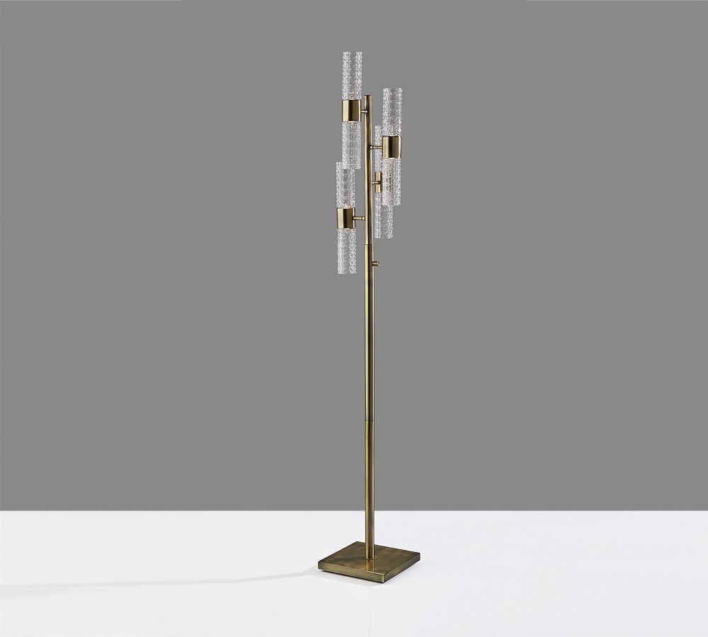 Tuberose Metal Multi-light LED Floor Lamp (65&quot;)