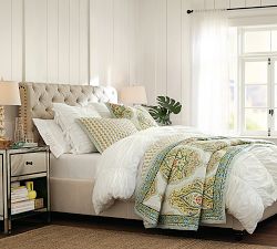 Quinn Wholecloth Quilt &amp; Shams