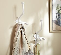 White Ceramic Hook