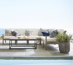 Melilla Striped Outdoor Pillow