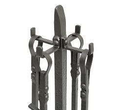 Old World Fireplace Tool Set
