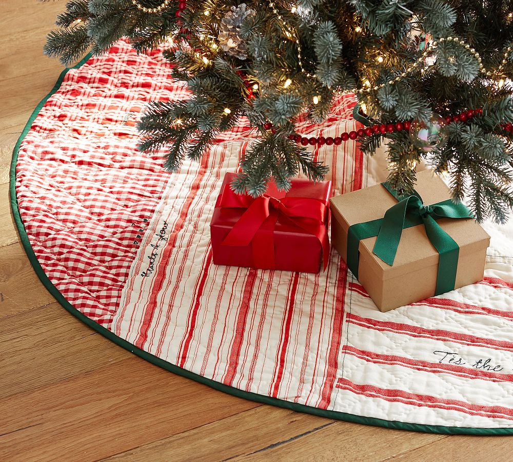 Patchwork Quilt Tree Skirt