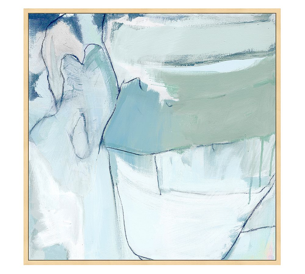 Sunken Treasure Framed Canvas by Mary Elizabeth Peterson