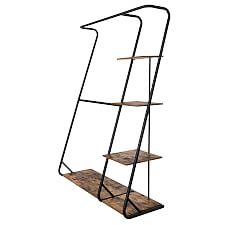Z-Frame Open Wardrobe with Shelves