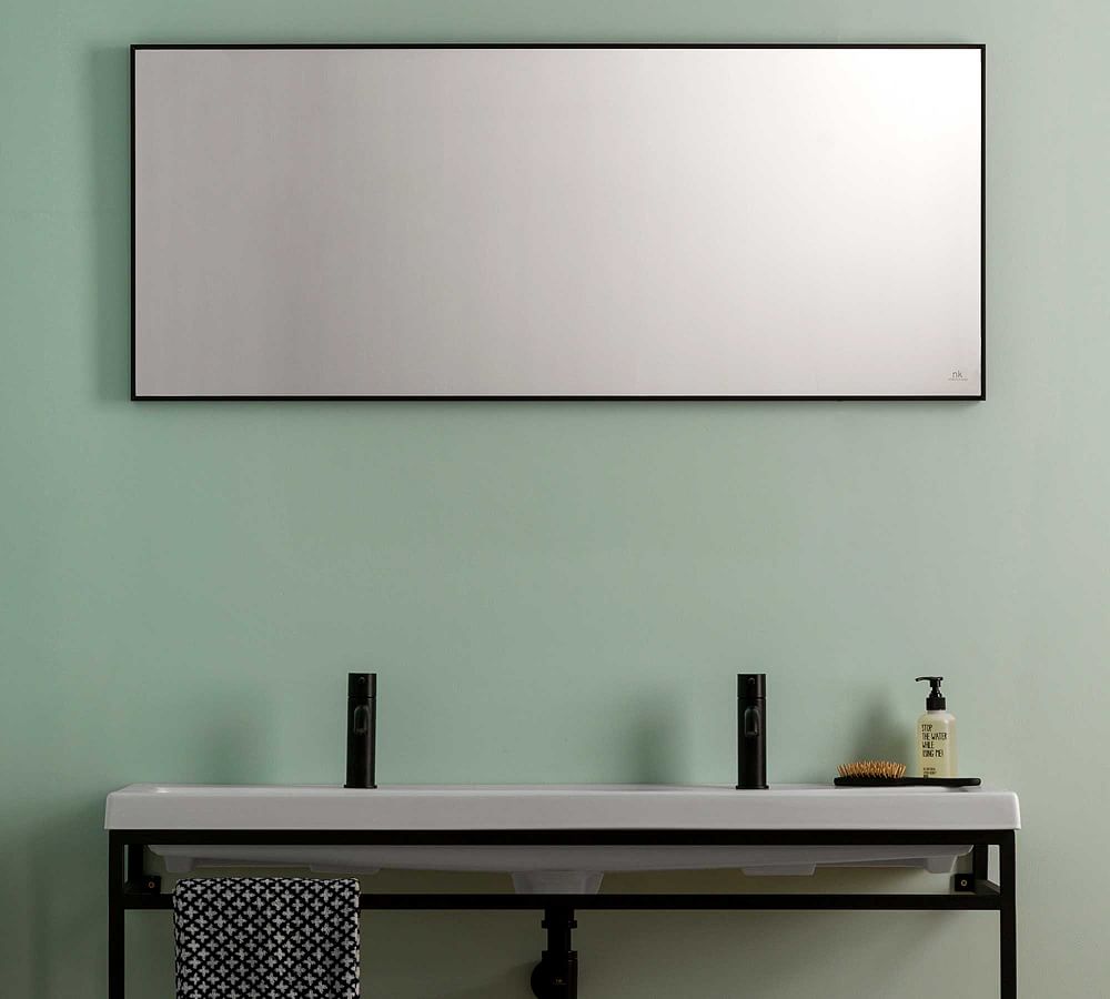 Serano Rectangular Floating LED Light Mirror