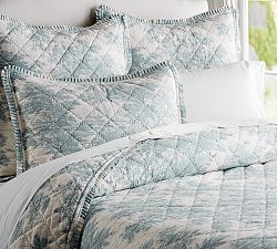 Matine Toile Quilt &amp; Shams