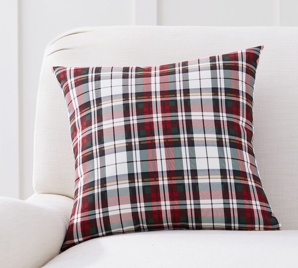 Denver Plaid Outdoor Pillow