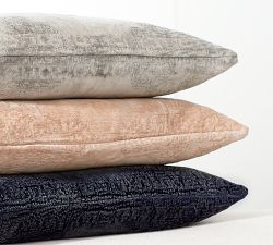 Maddie Textured Pillow Cover - Smoke