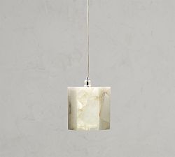 Beatrice Alabaster Mini Pendant (7&quot;)