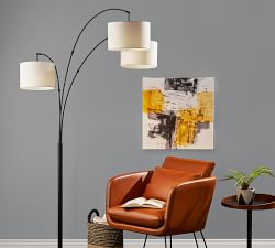 Khloe 3-Arm Metal Arc Floor Lamp (85&quot;)
